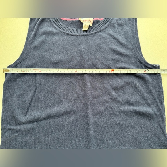 Elements Isaac Mizrahi Sleeveless Sweater Size Small - Picture 5 of 7